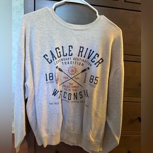 Eagle river oversized crewneck